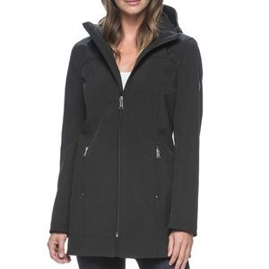 Andrew Marc Water Repellent/Detachable Hood/4 Way Stretch Jacket Size XL